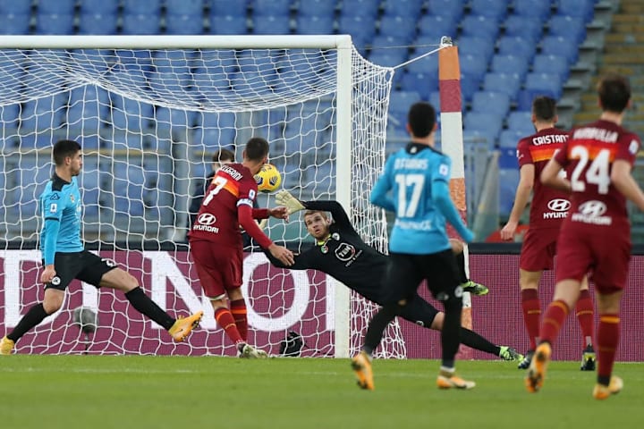 Il gol vittoria di Pellegrini