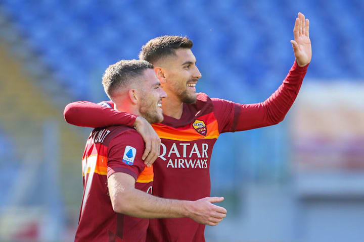 Jordan Veretout e Lorenzo Pellegrini