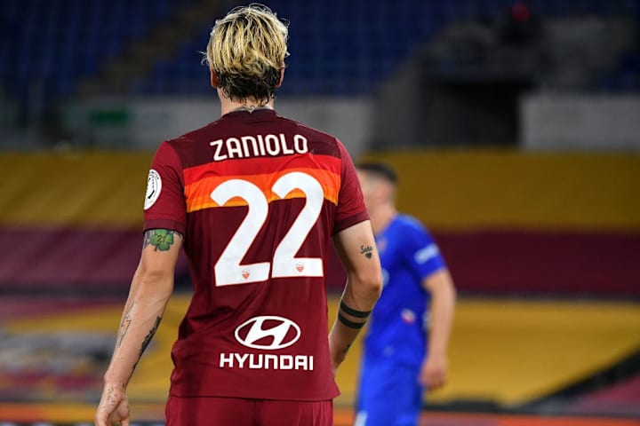 Roma v Fiorentina, Zaniolo