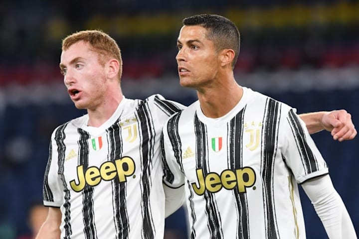 Kulusevski e Cristiano Ronaldo