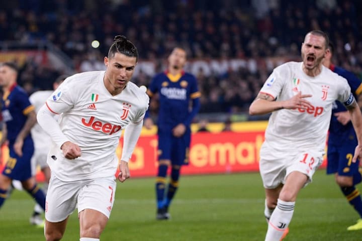 L'esultanza di Ronaldo
