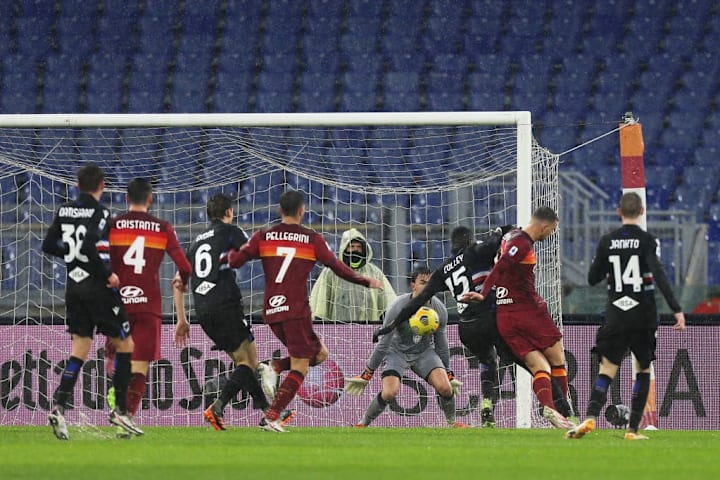 Il gol di Dzeko