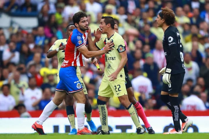 Renato Ibarra, Paul Aguilar, Guillermo Ochoa, Antonio Briseno