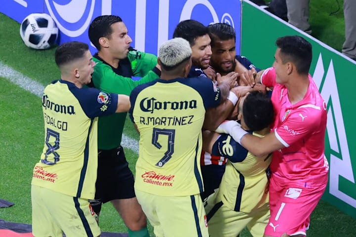 Miguel Ponce, Jesus Molina, Raul Gudino, Henry Martín
