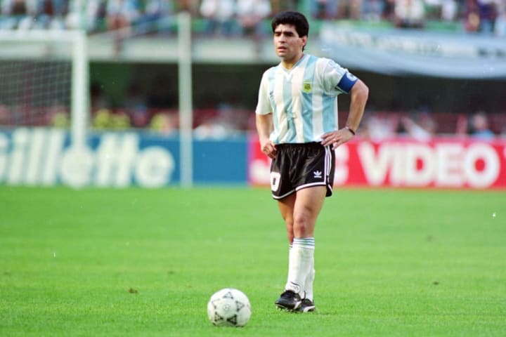 Argentina v Cameroon - FIFA World Cup Italy Group B