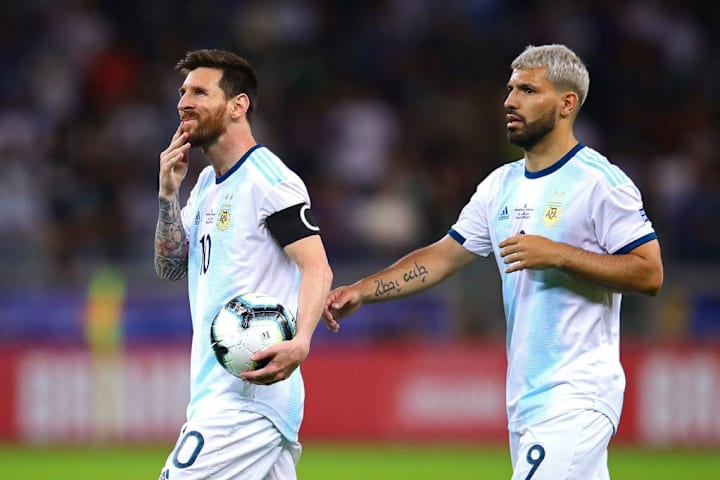 Lionel Messi, Sergio Aguero