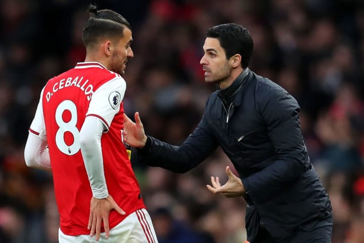 Arteta has helped Ceballos settle at the Emirates Stadium
