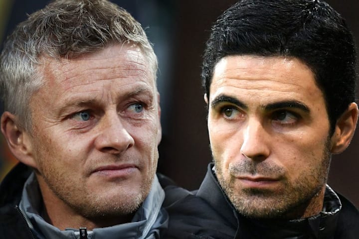Solskjaer y Arteta volverán a verse las caras