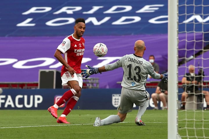 Aubameyang's brace sealed the FA Cup