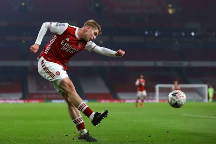 Emile Smith Rowe menjadi bagian penting dari skema serangan Arsenal.