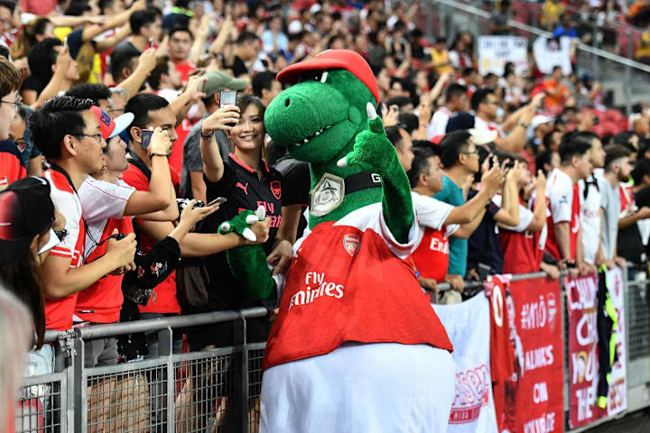 Arsenal Make Mascot Gunnersaurus Redundant Amid Ongoing ...