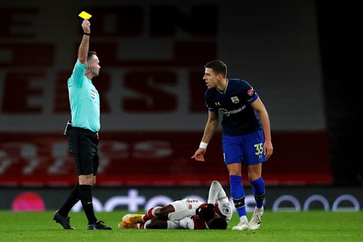 Bednarek was booked