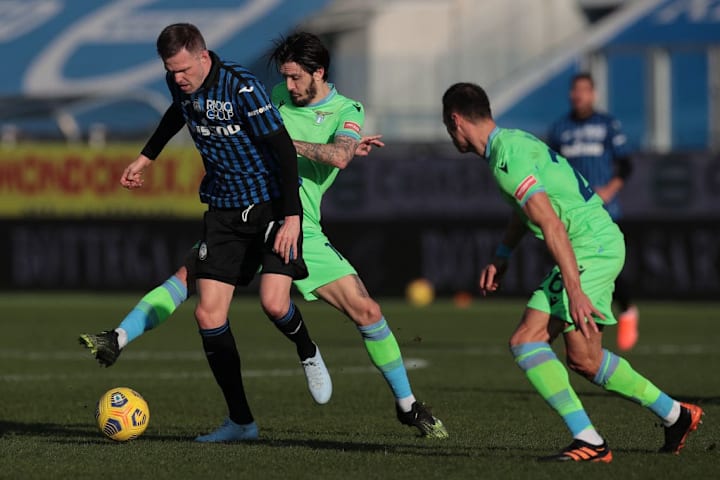 Ilicic in azione contro la Lazio