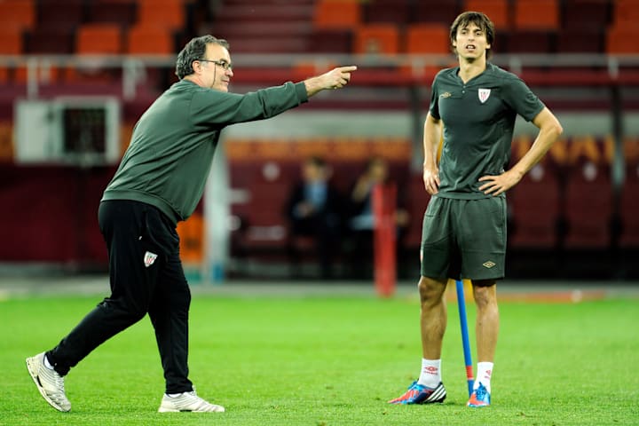 Athletic Bilbao's coach Marcelo Bielsa (