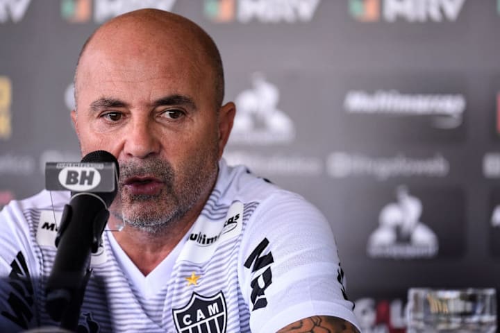 Atletico Mineiro Presents New Coach Jorge Sampaoli