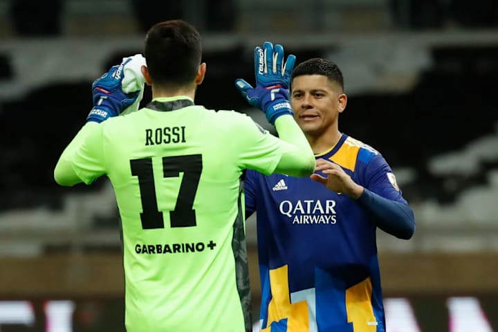 Agustín Rossi, Marcos Rojo