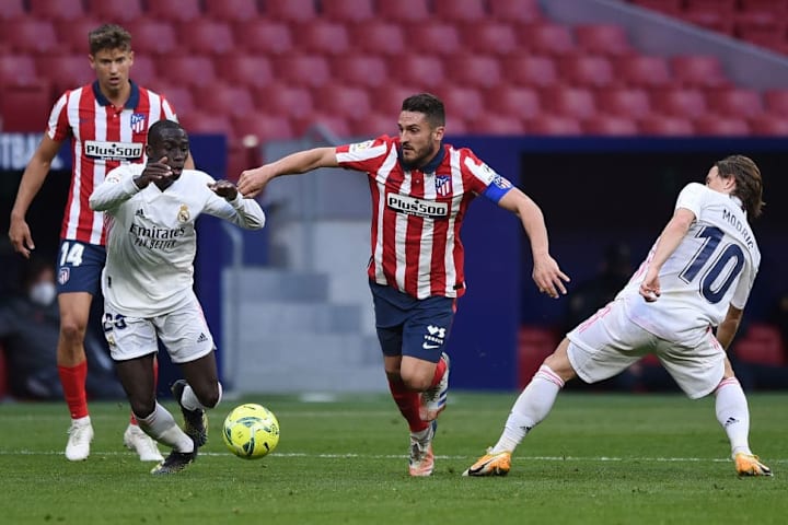Koke, Luka Modric, Ferland Mendy