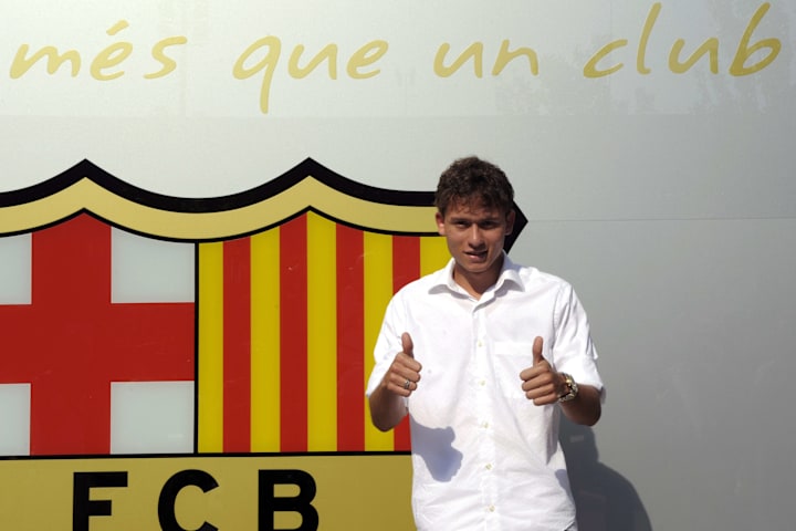 Barcelona's new signing Brazilian Keirri