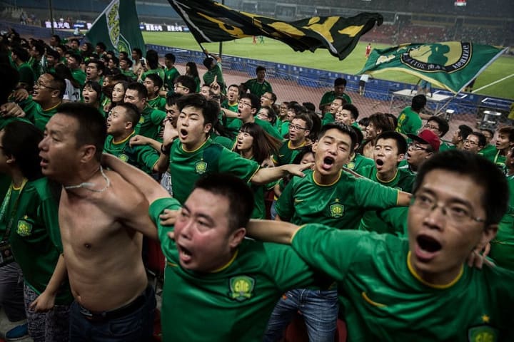Fans of Beijing Guoan have created an ultra group called the 'Gangs of Beijing'