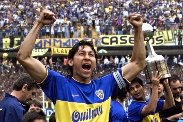 Boca Juniors soccer player, Colombian Jorge Bermud