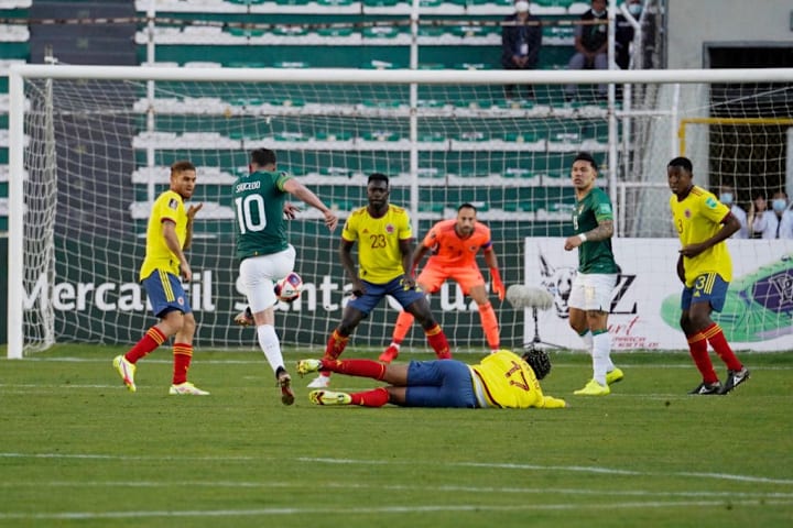 Fernando SaucedoColômbia Eliminatórias Sul-Americanas
