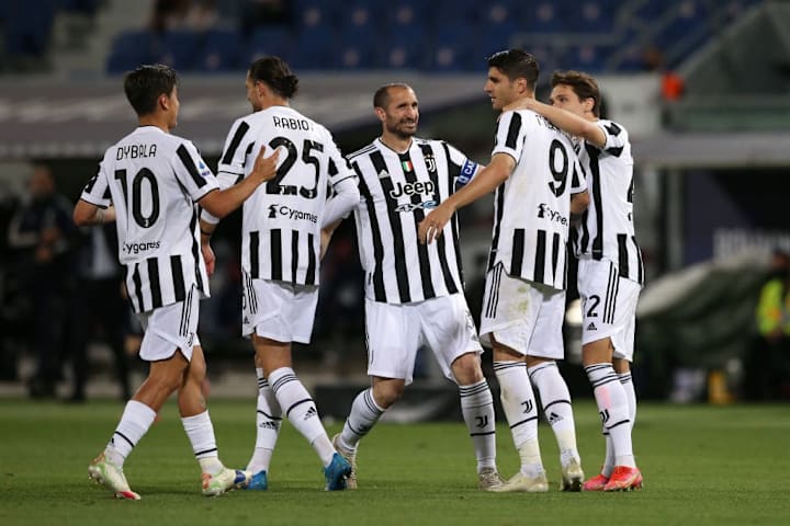 Alvaro Morata, Paulo Dybala, Giorgio Chiellini, Federico Chiesa, Adrien Rabiot