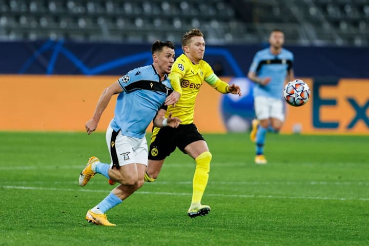 Patric contro il Borussia Dortmund