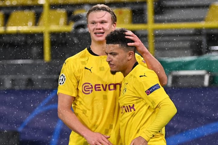 Jadon Sancho, Erling Haaland