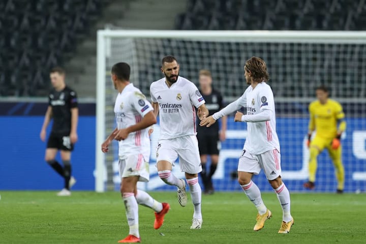 El Real Madrid empató ante el Moenchengladbach en un final agónico