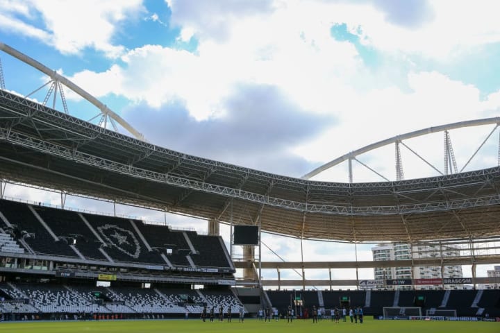Botafogo v Cabofriense Play the Carioca State Championship With Closed Doors as a Precautionary Measure Against the Coronavirus Botafogo v Cabofriense Play the Carioca State Championship With Closed Doors as a Precautionary Measure Against the Coronavirus