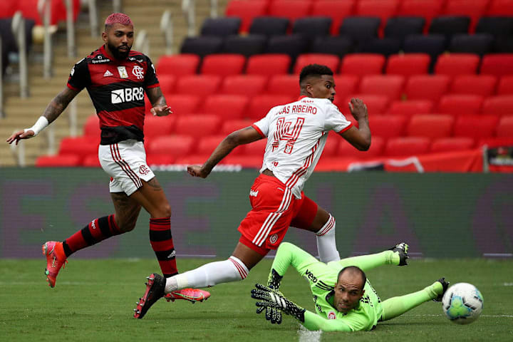 Brasileirao Series A: Flamengo v Internacional Play Behind Closed Doors Amidst the Coronavirus