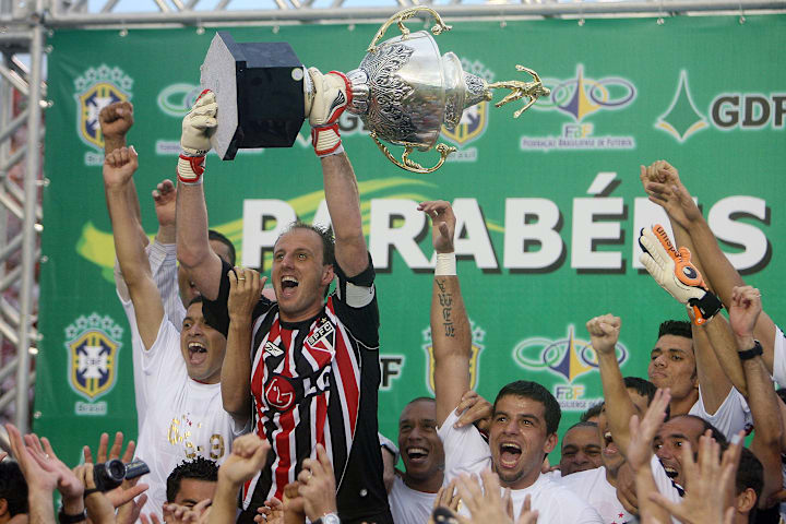 Brazilian Sao Paulo's goalkeeper and tea
