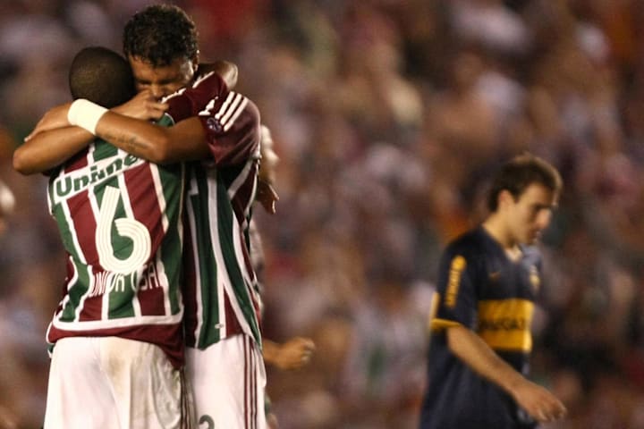 Fluminense Boca Juniors Libertadores Semifinal 2008