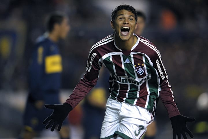 Brazil's Fluminense defender Thiago Silv