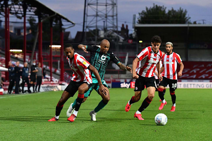 Brentford contre Swansea, en demi-finale des barrages