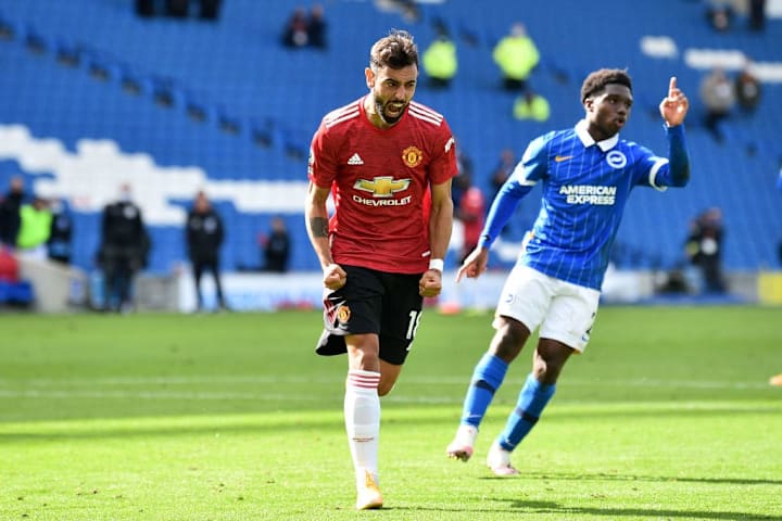 Bruno was vital to United's win against Brighton even though he wasn't at his best