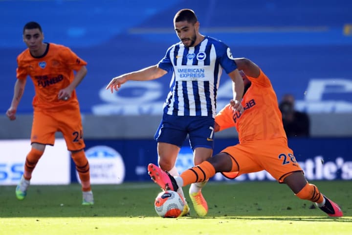 Neal Maupay has impressed in his first season for Brighton