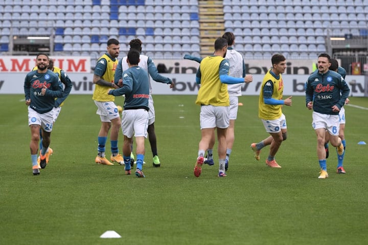 Allenamento Napoli