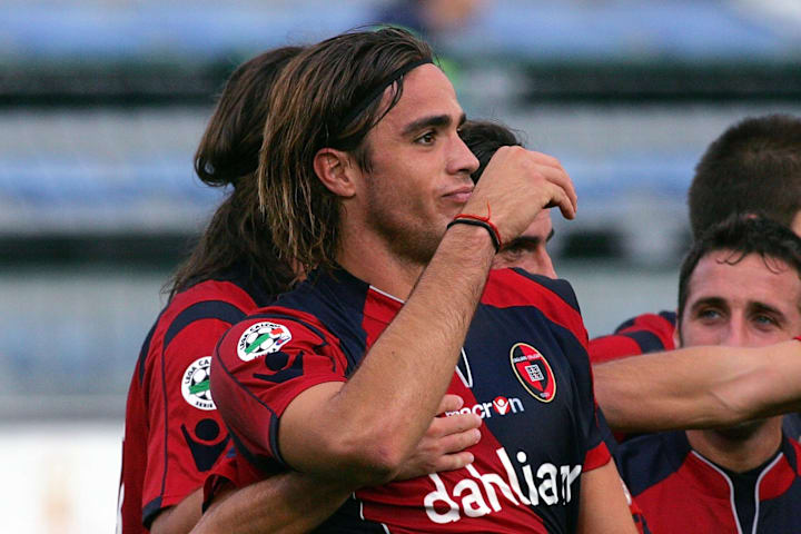 Cagliari-Sampdoria, Matri e la classica esultanza 