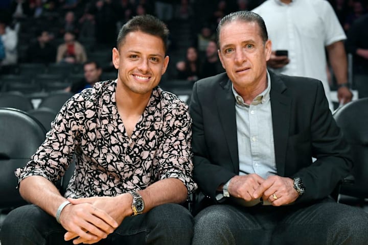 Celebrities At The Los Angeles Lakers Game