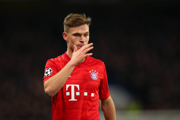 Kimmich found himself in a number of positions against a baffled Chelsea