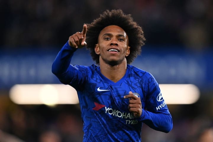 Willian Chelsea Corinthians