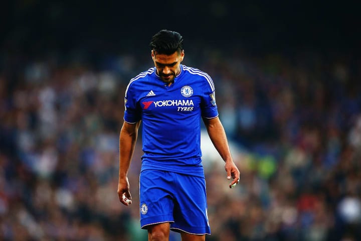 Radamel Falcao failed to produce at Stamford Bridge