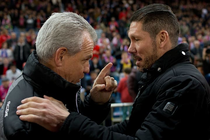 Javier Aguirre y Diego Simeone
