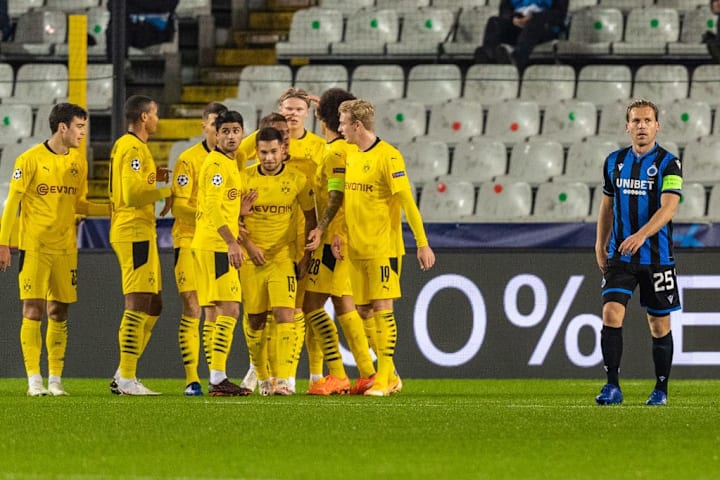 Club Brugge KV v Borussia Dortmund: Group F - UEFA Champions League