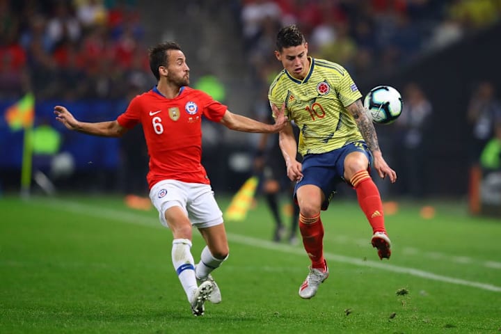 James se rencuentra ante Chile