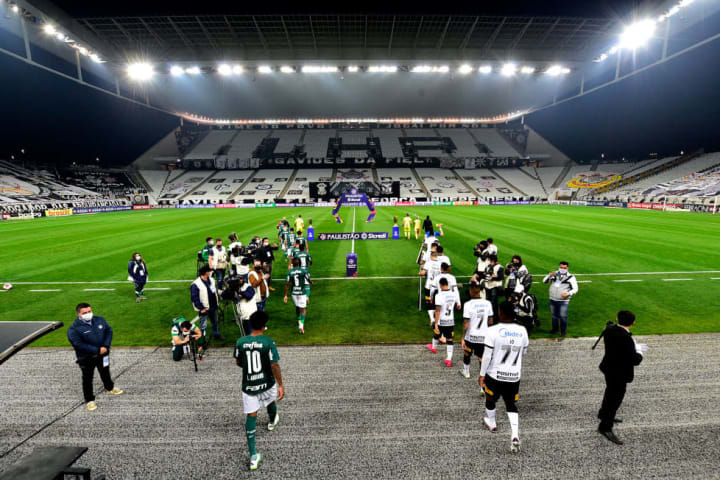 Corinthians v Palmeiras - Sao Paulo State Championship Final 1Leg Corinthians v Palmeiras - Sao Paulo State Championship Final 1Leg