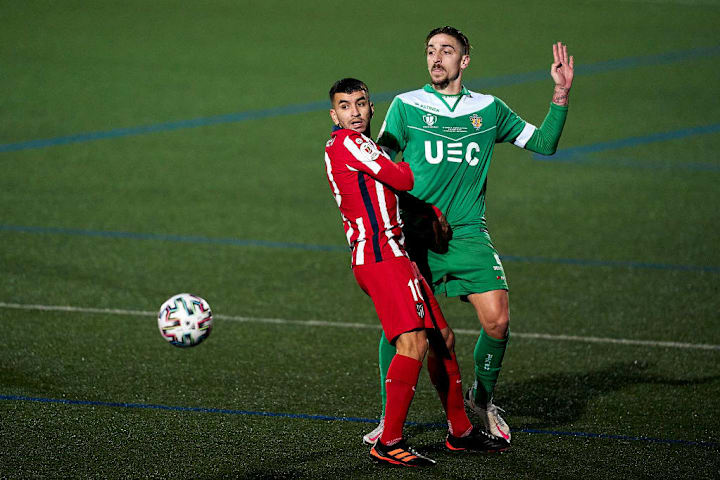 Cornella v Club Atletico de Madrid - Copa del Rey