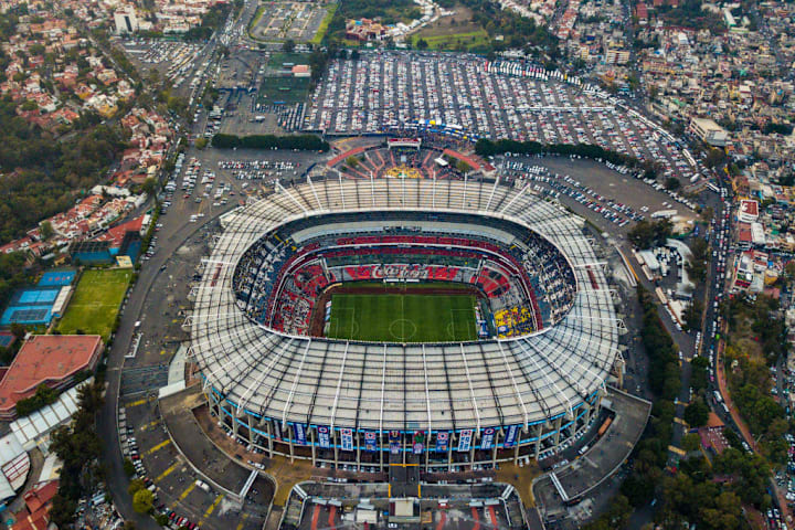 Estadio Azteca casa del Club América y Selección Mexicana en la Ciudad de México