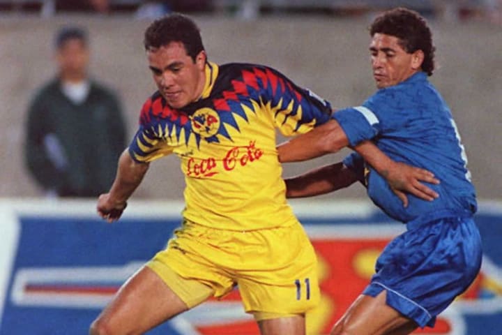 Cuactemoc Blanco of Mexico's Club America soccer t